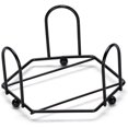 thumbnail image 1 of 4.5 Inch Metal Coaster Holder, Black Iron, Round & Square, 1pc, 1 of 1