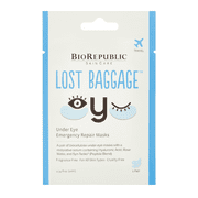 BioRepublic SkinCare, Lost Baggage Eye Emergency Repair Mask, Sheet mask, 1 Pair