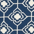thumbnail image 5 of SAFAVIEH Four Seasons Delbert Trellis Polyester Runner Rug, Navy/Ivory, 2'3" x 8', 5 of 6
