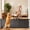 Black, variant on Retractable Baby Gate, TULILLO 42in Tall Baby Safety Gate, 120" Wide Baby Gate Dog Gate for Stair, Doorway, Auto-Lock,Black