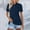 Dark blue, variant on Pxiakgy Women's Golf Polo Shirts Short Sleeve Button Lapel Collared Summer Tops Loose Fit Blouses Business Casual Basic Tees Tennis Golf Shirts for Women Quick Dry Collared Polos Blue L