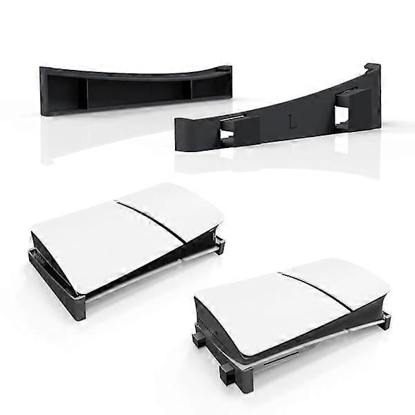 Ps5 Slim Horizontal Stand, Ps5 Slim Console Base Stand, Base Stand Accessories Compatible Playstation 5 Disc & Digital Editions Black