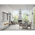 thumbnail image 3 of Keegan Collection One-Light Matte Black Clear Glass Coastal Outdoor Wall Lantern, 3 of 14