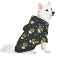 thumbnail image 2 of Xecao Ballerina Frogs Pattern Sweatshirts Winter Pet Dog Hoodie Puppy Coat Dog Sweaters Dog Clothes with Hat Dog Clothes Costume Outfit,Small Pets Wear-X-Large, 2 of 7