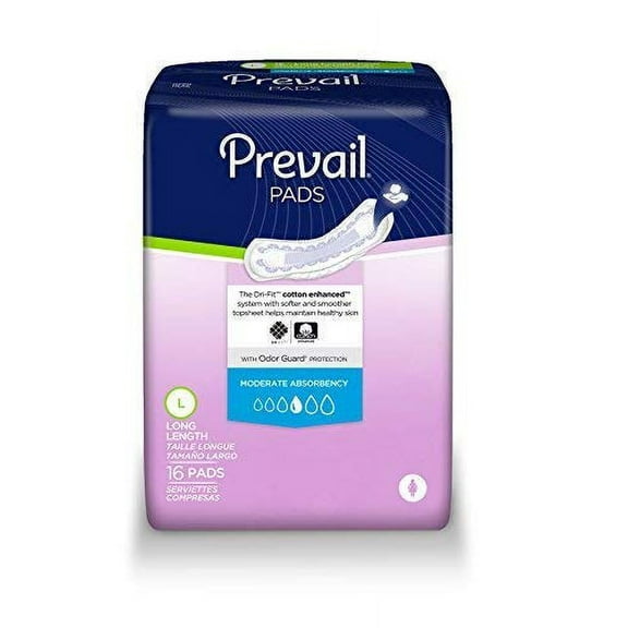 First Quality-Prevail Bladder Control Pads Case, 144 Count