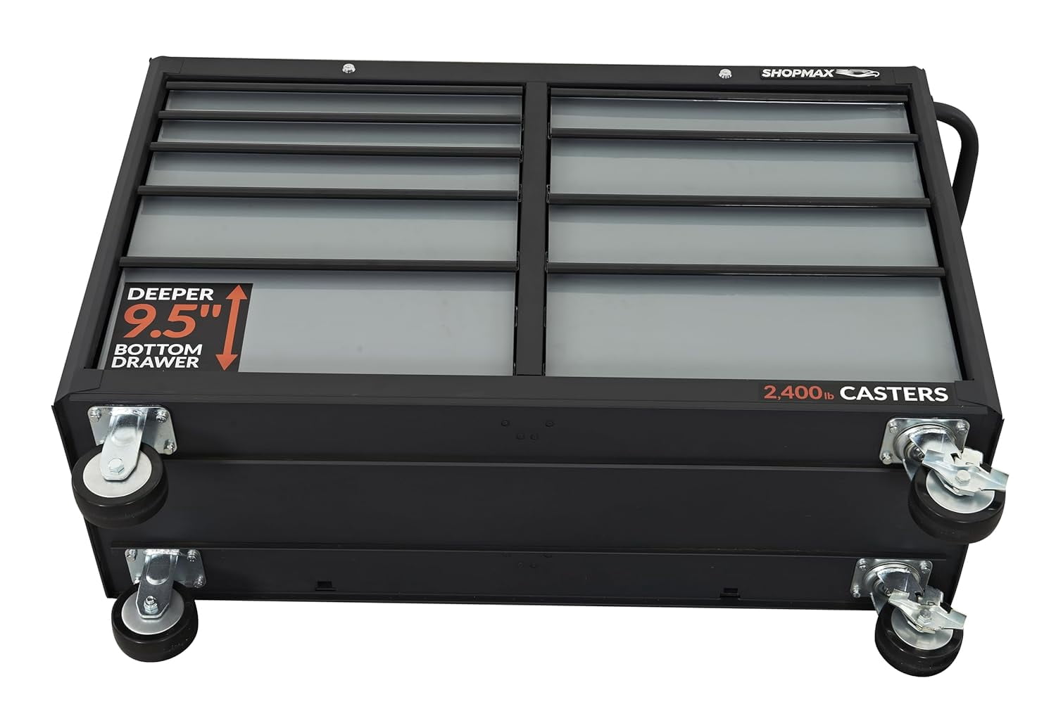 SHOPMAX Rolling Tool Boxes and Organizers, Steel, 51.57" x 18.11" x 42.72"