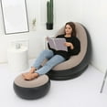 thumbnail image 6 of Comfortable Flocks Inflatable Footrest Stool With Nonslip Base Lounges Recliner for Outdoor Use, 6 of 8