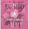 thumbnail image 2 of North Dakota ND State Flower Souvenir Women's Graphic T Shirt Tees Brisco Brands S, 2 of 6
