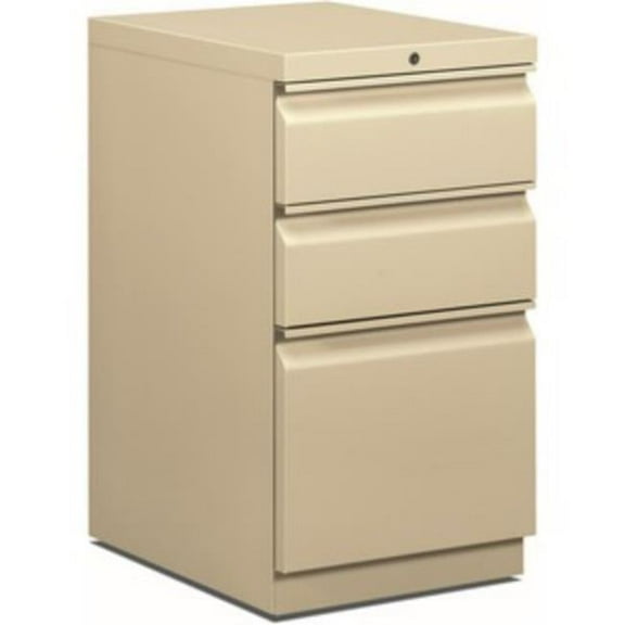 HON HON33720RL 15 x 19.88 x 28 in. Mobile Pedestal with Pencil Tray Insert, Putty