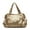 Gold, variant on Women PU Leather Large Capacity Tote Bags Adjustable Strap for Daily Use