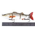 thumbnail image 5 of HENGJIA Fishing Lures, 5pcs Large Multi Jointed Fish Fishing Kits Slow Sinking Lifelike Swimbait Freshwater and Saltwater for Trout Bass Lures, 9.45"/4.94oz, 5 of 13