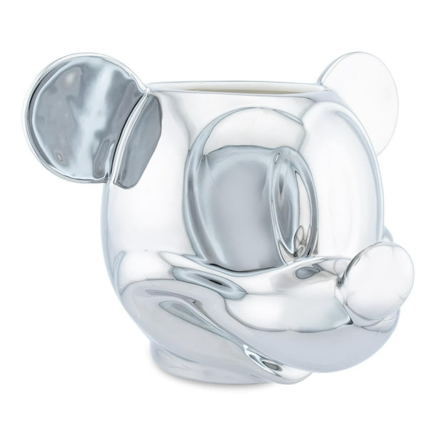 Taza de cerámica plateada Buffalo Disney Mickey Mouse 100 Years