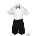 thumbnail image 5 of INFANT BOY & TODDLER  FORMAL  BLACK CHECKER VEST SHORTS SUIT S M L XL 2T 3T 4T, 5 of 5