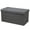 Dark Grey, variant on Topbuy Dark Grey 31.5'' Storage Ottoman Fabric Foldable Toy Chest w/ Removable Storage Bin
