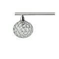 thumbnail image 5 of JONATHAN Y Maeve 32.5" 4-Light Iron/Glass Contemporary Glam LED Vanity Light, Chrome, 5 of 6