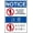 Warning Sign 1, variant on Low 10 Ft Hazard Caution Sign - Durable Metal Warning Sign Suitable garages Warehouses Industrial Decor Warns of 10-Foot Low Hazards ensuring Awareness in Areas Height restrictions 12x8 Inch