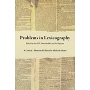 Well House Books Problems in Lexicography: A Critical / Historical Edition, (Paperback)