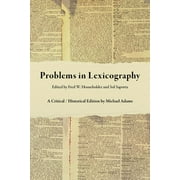 Well House Books: Problems in Lexicography: A Critical / Historical Edition (Paperback)
