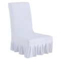 thumbnail image 2 of 1 Chair Cover Washable Removable Dining Chair Slipcovers Elastic Chair Seat Slipcovers Chair Protector Cover for Restaurant Hotel Cafe Sofa Cover, 2 of 9