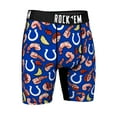 thumbnail image 4 of Men's Rock Em Socks  Royal Indianapolis Colts Shrimp Cocktail Boxer Briefs, 4 of 4