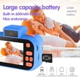 thumbnail image 2 of Cartoon Kid Camera Cámara de fotos digital con pantalla IPS de 2 pulgadas con tarjeta 32G (Azul) Ndcxsfigh libre de BPA, 2 of 8