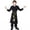 Black, variant on 2026 Fashion Kids Clothes - Kids 3 Pcs Priest Robe Preacher Cassocks for Boys Girls Praise Worship Robes,Color:Black