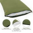thumbnail image 4 of REDCAMP Small Camping Pillow for Sleeping Lightweight and Compressible, Flannel Travel Pillow with Removable Pillow Cover,Green, 4 of 7