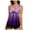 Purple, variant on YDLCAFD independence Day Women Tankini Swimsuit Two Piece Swimsuit High Waist Tankini Set Sexy Swimsuit