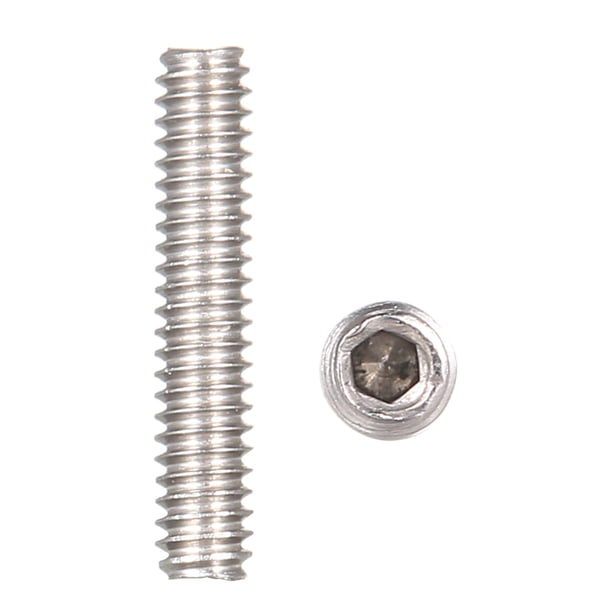 Tornillo Irfora Juego de dados hexagonales hexagonales M2 * 10 DIN916 304 Tornillo prisionero Tornillo de copa Punto de copa Irfora Tornillo