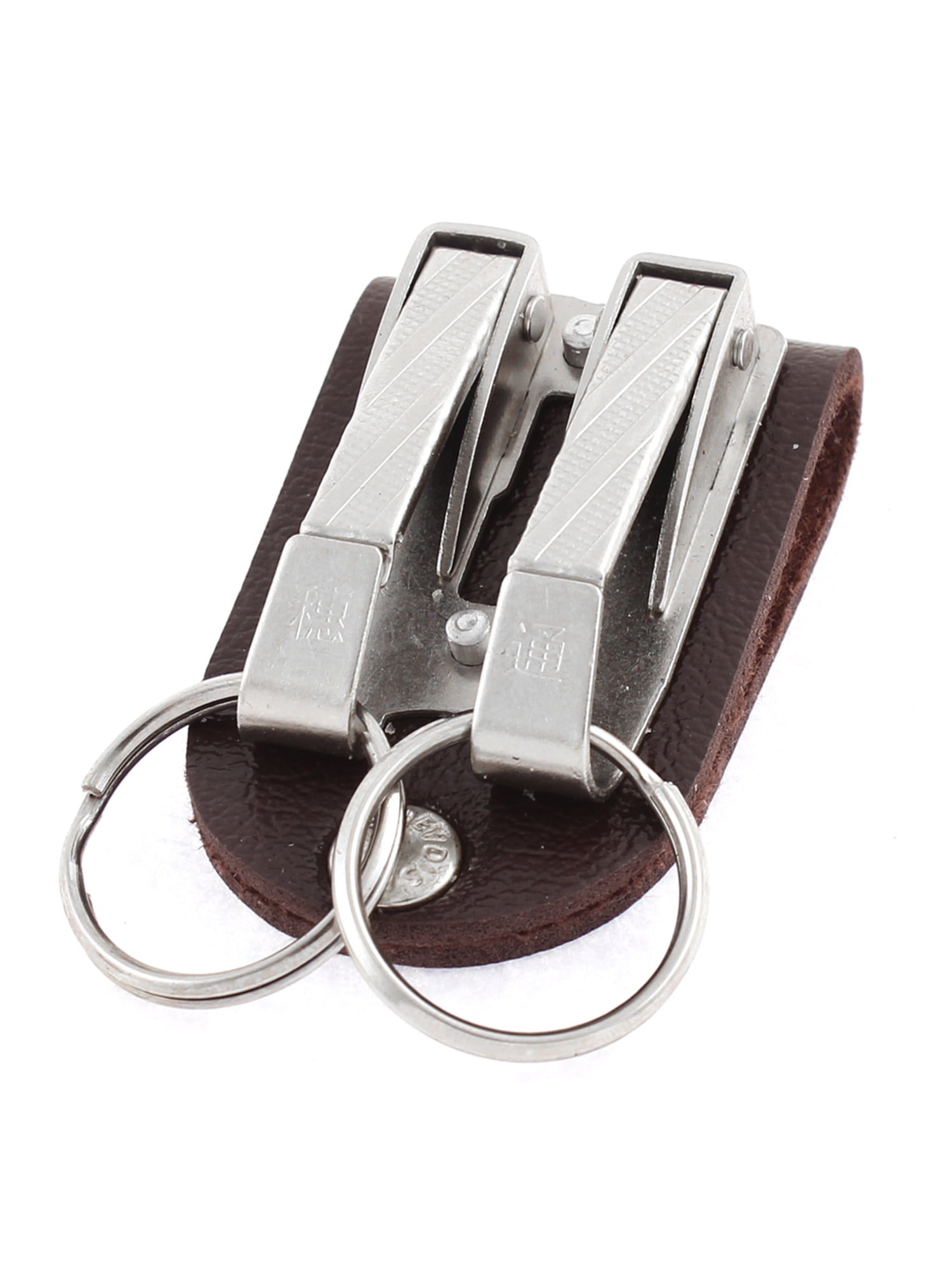 leather belt key chain