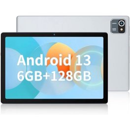 Android 14 Tablet, 10.1 inch 8GB RAM+64GB ROM/1TB(Max), 2 in