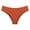 Tangerine Red, variant on Seamless Underwear Thongs for Women Ice Silk Yoga Triangle Women Workout Thongs XS-XXL