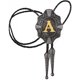 thumbnail image 2 of Bolo Tie For Men- Vintage Initial Letter Abcdmjr To Z Western Cowboy Costume Wedding Bolo Ties Feliz Sencillez, 2 of 4