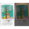 thumbnail image 2 of Caroline's Treasures BB4415CNL Australian Mist Cat Merry Christmas Tree Ceramic Night Light, 6x4x3", multicolor, 2 of 2