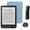 Dusk Blue SleepCover, variant on Kobo Clara BW eReader with Misty Green SleepCover & Black Remote Bundle