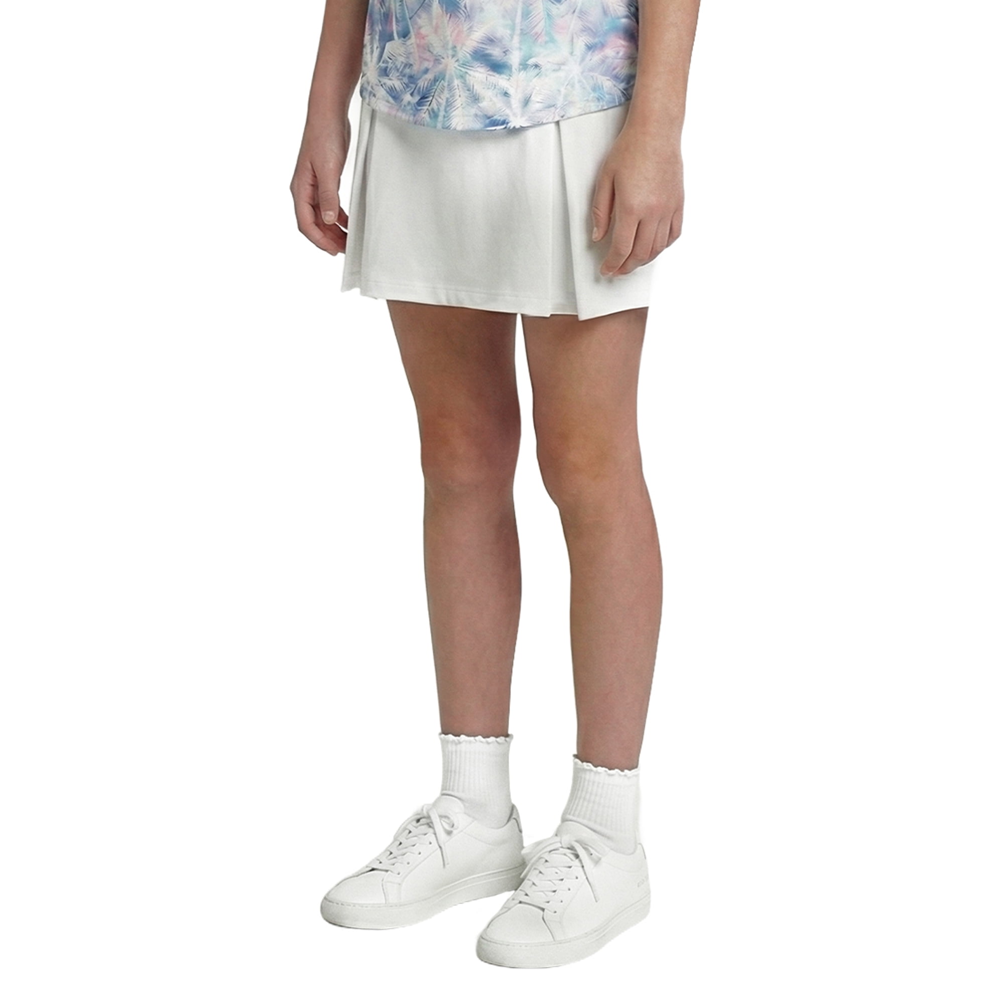 Birdie Bound Girls Pleated Skort with UPF50, Sizes XS-XL