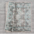 thumbnail image 5 of United Weavers 1805 40669 28H 2 ft. 7 in. x 8 ft. Soignee Windsor Runner Rug, Turquoise, 5 of 5