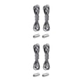 thumbnail image 3 of Greeniant Cordones elásticos sin hebilla para atar, cordones rápidos para niños y adultos, cordones semicirculares, cierre de Metal, equipo Type1 NO1, 3 of 6