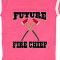 thumbnail image 4 of Inktastic Future Fire Chief Firefighter Boys or Girls Baby Bodysuit, 4 of 5