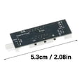 thumbnail image 3 of 4Wire PWM Fan Speed Controller Module Board With Temperature Sensors Digital LCD Display DC12V 3A Auto Shutdown Multicolor, 3 of 5