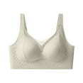 thumbnail image 2 of Gamivast Seamless Bras for Women, Wireless Bra with Support, Everyday Breathable Bra Plus Size Wireless Padded Bralettes Everyday Bras Green XL Brasier Sin Aros Para Mujer, 2 of 7