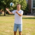 thumbnail image 1 of Balón de fútbol para estudiantes, formas redondas y cuadradas, juguete deportivo de tela de doble capa a prueba de fugas para niños, juego al aire libre, desarrollo de habilidades, 1 of 6