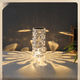 thumbnail image 2 of Lámpara de mesa decorativa moderna y sencilla con atmósfera de cristal romántica creativa para dormitorio, luz de noche LED, 2 of 4