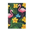 thumbnail image 6 of Yayeee Garden Flag 12" x 18" Double Sided Outdoor Yard Lawn Holiday Decorations, Flamingo Floral Pattern, 6 of 6