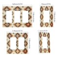 thumbnail image 2 of Yayeee Rocker Switch Wall Plate 1-Gang 4.6"x2.9" Home Decorative Outlet Cover, Geometric Designs, 2 of 6