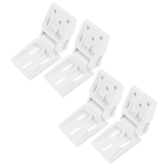 MOKKHNB Chest Freezer Hinge Kit Stable Operation Easy Access White Plastic