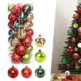 thumbnail image 1 of Bolas de Navidad Colgantes de Decoración Yotijar 30 Piezas Oro, 1 of 8