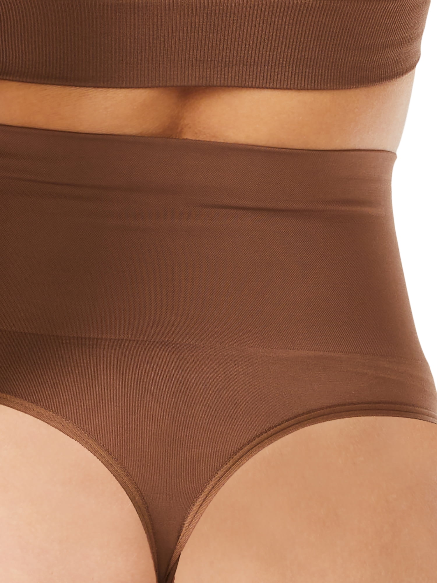 Pants For Women Brown Thong Seamless Thong Shapewear With Tummy Control And  High Waisted Power 2 Pack From Freshadang, $16.45