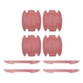 thumbnail image 1 of Calcomanías reflectantes protectoras para manijas de puertas de auto Universal Unique Bargains, anti-rasguños, rojas, 1 juego, 1 of 6