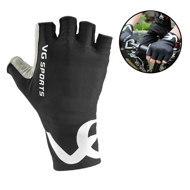 Naiovety VG Sport Breaking Wind Ciclismo Guantes de medio dedo Antideslizante Bicicleta Mitones Racing Road Bike Guante Biciclet Guantes Ciclismo Type2 NO2 Naiovety OD000157-17B